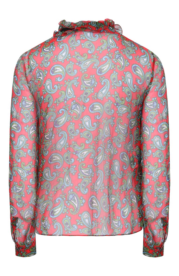 Шелковая блузка MIU MIU, арт. MK1402-1WBF-F0011, фото 2