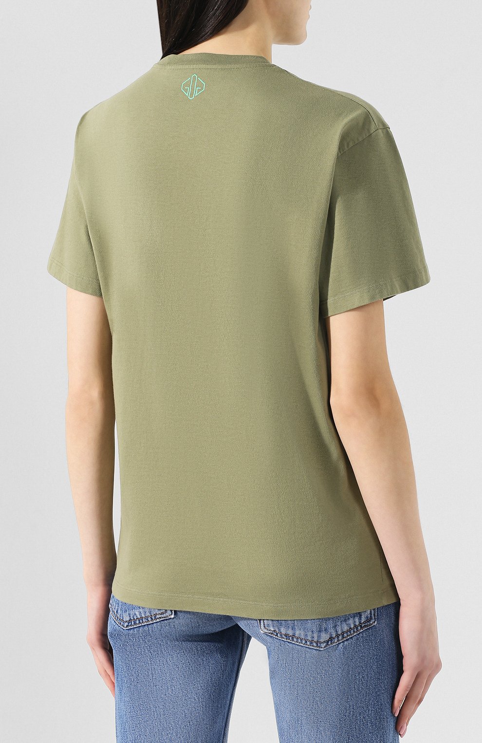 Хлопковая футболка GOLDEN GOOSE DELUXE BRAND, арт. G34WP124.L5, фото 4