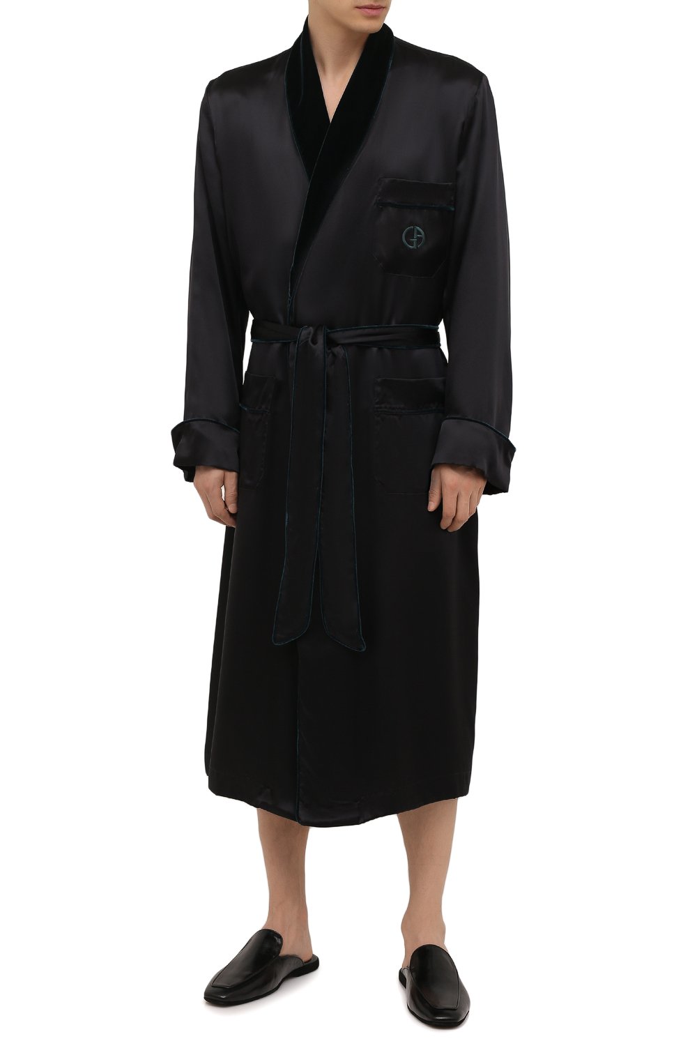 Шелковый халат GIORGIO ARMANI, арт. 100032/CC820, фото 3