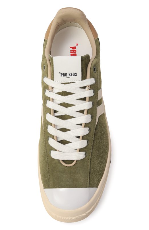 Замшевые кеды Court Ace Pro-Keds 1949 C0URT ACE/SUEDE & LEATHER Хаки  C0URT ACE/SUEDE & LEATHER Фото 6