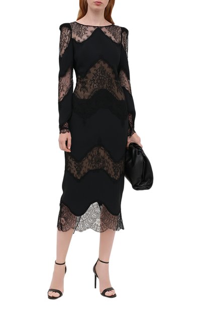 Платье из вискозы ZUHAIR MURAD черного цвета по цене 328000 руб., арт. DRP20013/CRCA007, фото 2 Платье из вискозы ZUHAIR MURAD, арт. DRP20013/CRCA007, фото 2