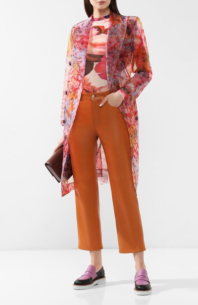 Кожаные брюки ACNE STUDIOS, арт. AK0083, фото 2