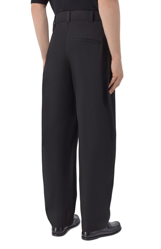 Шерстяные брюки Jacquemus 26EPAM00549/AW00739 Чёрный  26EPAM00549/AW00739 Фото 4