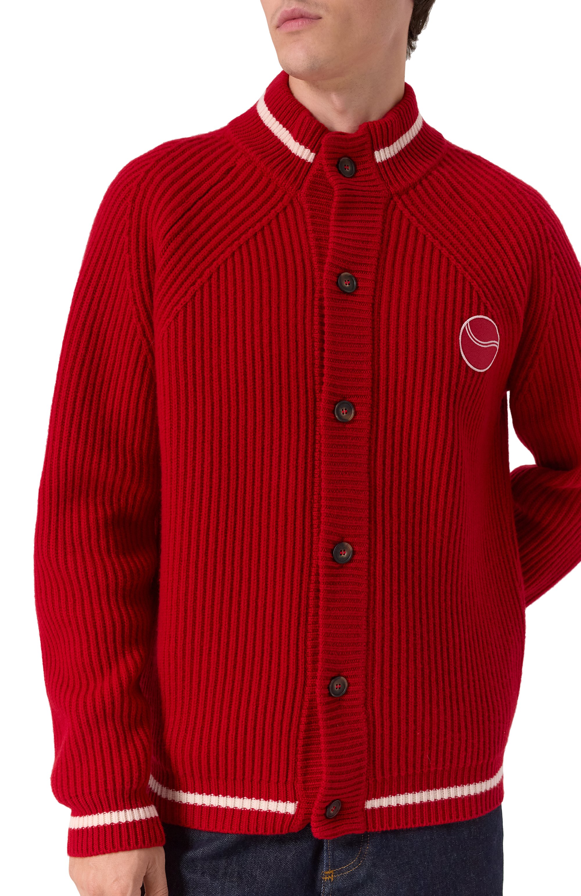 Шерстяной кардиган KITON, арт. UMM070403, фото 5