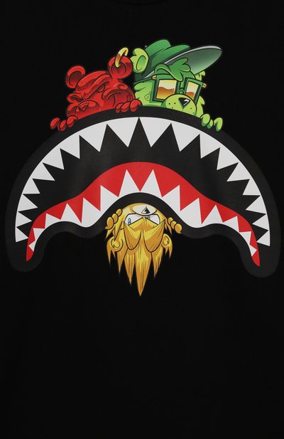 Хлопковый свитшот SPRAYGROUND, арт. SPY1344GBLK, фото 3