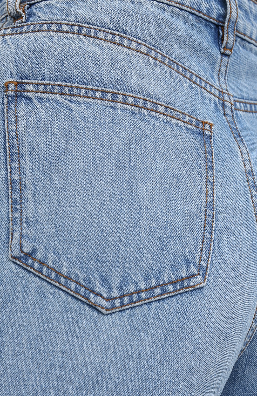 Джинсы NANUSHKA голубого цвета по цене 38850 руб., арт. JANE_LIGHT BLUE_RIGID DENIM, фото 5 Джинсы NANUSHKA, арт. JANE_LIGHT BLUE_RIGID DENIM, фото 5