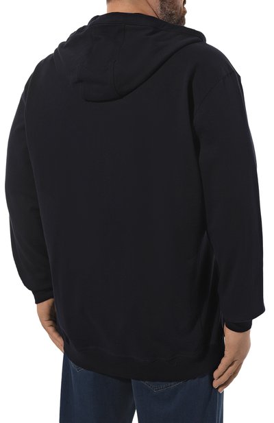 Хлопковая толстовка PAUL&SHARK темно-синего цвета по цене 39950 руб., арт. C0P1017, фото 4 Хлопковая толстовка PAUL&SHARK, арт. C0P1017, фото 4