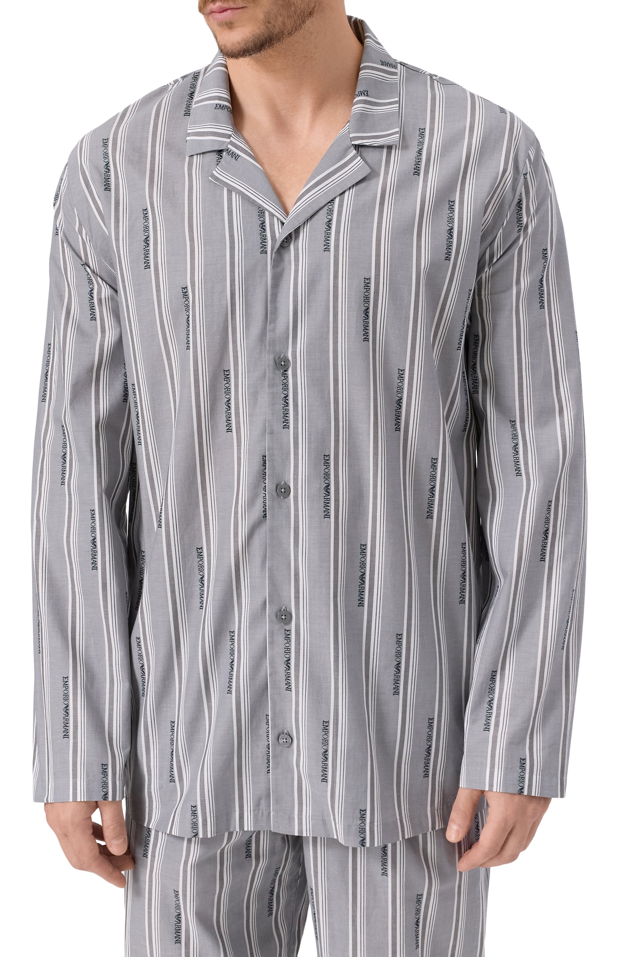 Хлопковая пижама EMPORIO ARMANI, арт. EM000615/AF18543, фото 3