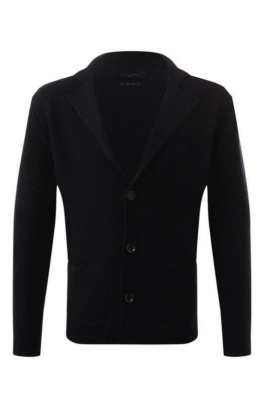 Шерстяной пиджак Daniele Fiesoli DF0113 Синий DF0113