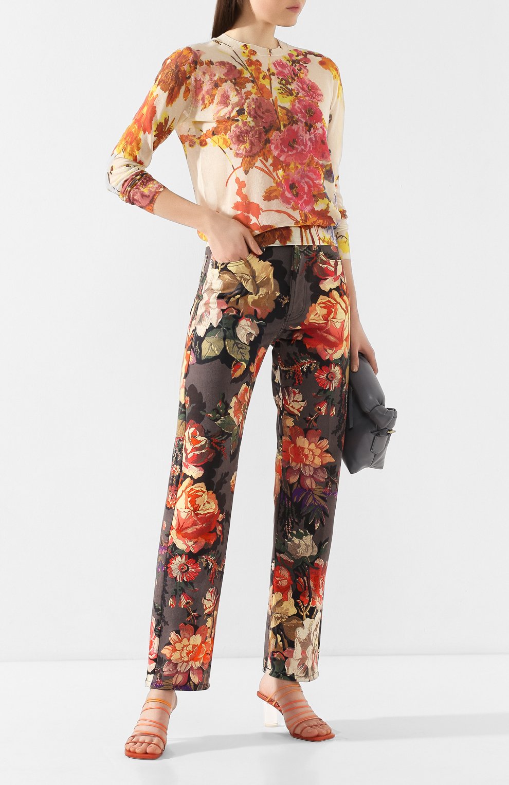 Хлопковый пуловер DRIES VAN NOTEN, арт. 201-31200-9710, фото 2