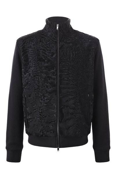 Кардиган с отделкой из свакары MVST, арт. FTRECK-ES4440SW BS, фото 1