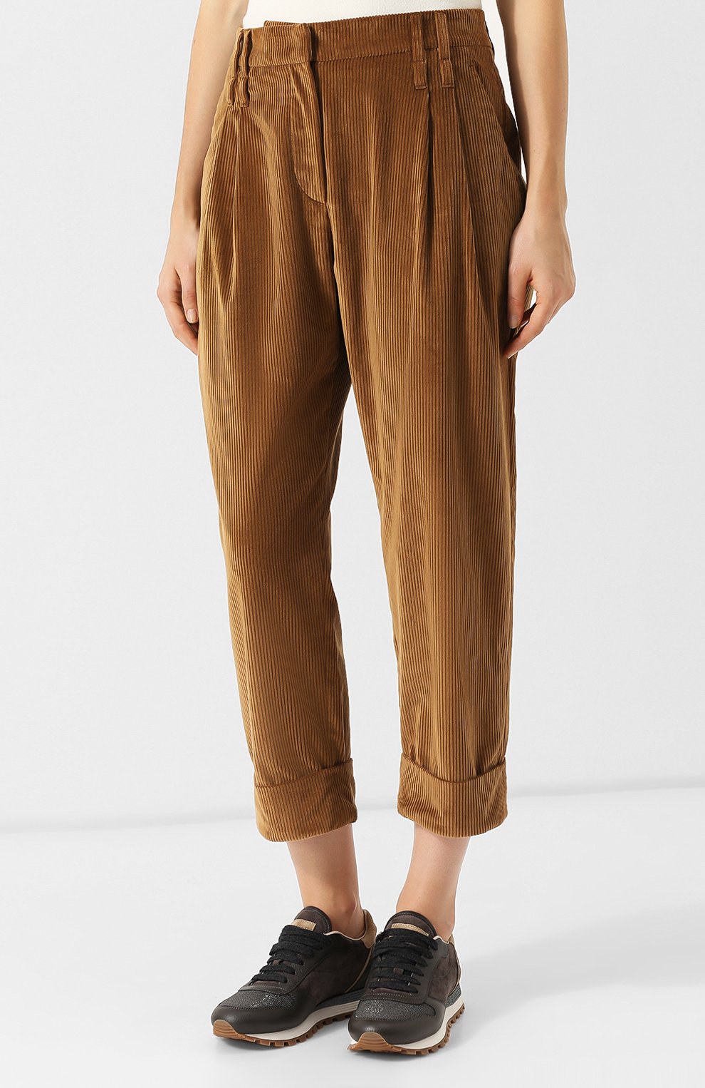 Вельветовые брюки BRUNELLO CUCINELLI, арт. MA104P6796, фото 3