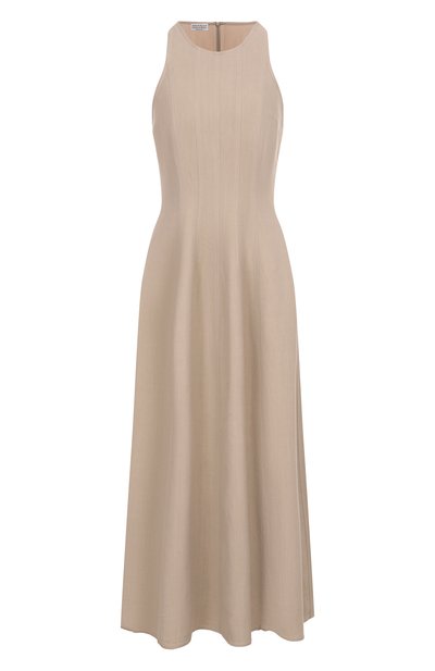 Женское платье из вискозы и льна BRUNELLO CUCINELLI, арт. MH126A5171