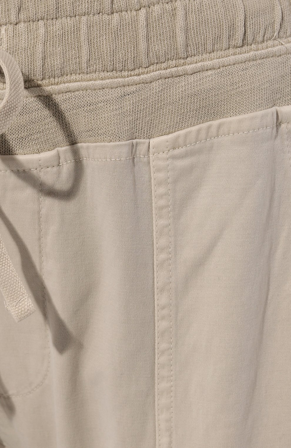 Хлопковые джоггеры JAMES PERSE светло-бежевого цвета по цене 56600 руб., арт. WHVJ1677/TALC, фото 5 Хлопковые джоггеры JAMES PERSE, арт. WHVJ1677/TALC, фото 5