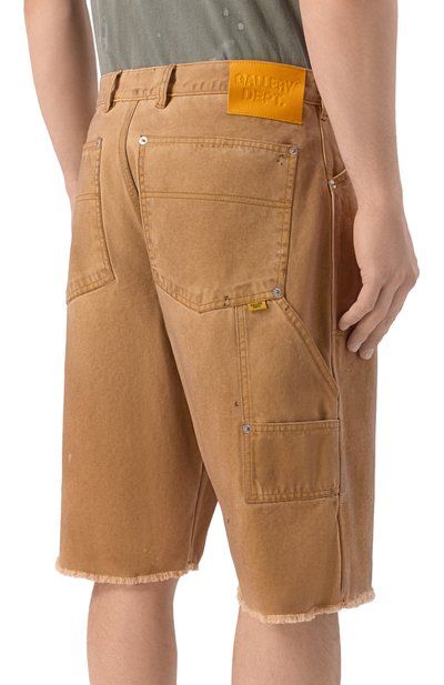 Хлопковые шорты GALLERY DEPT., арт. BTM028T/C0TT0N, фото 4
