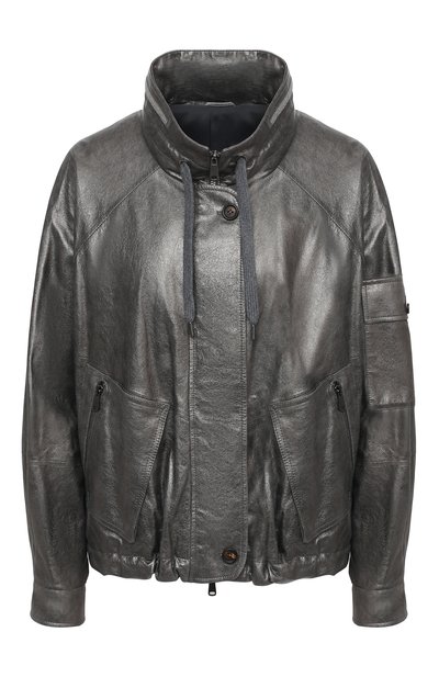 Женская кожаная куртка BRUNELLO CUCINELLI, арт. M0PEL2541