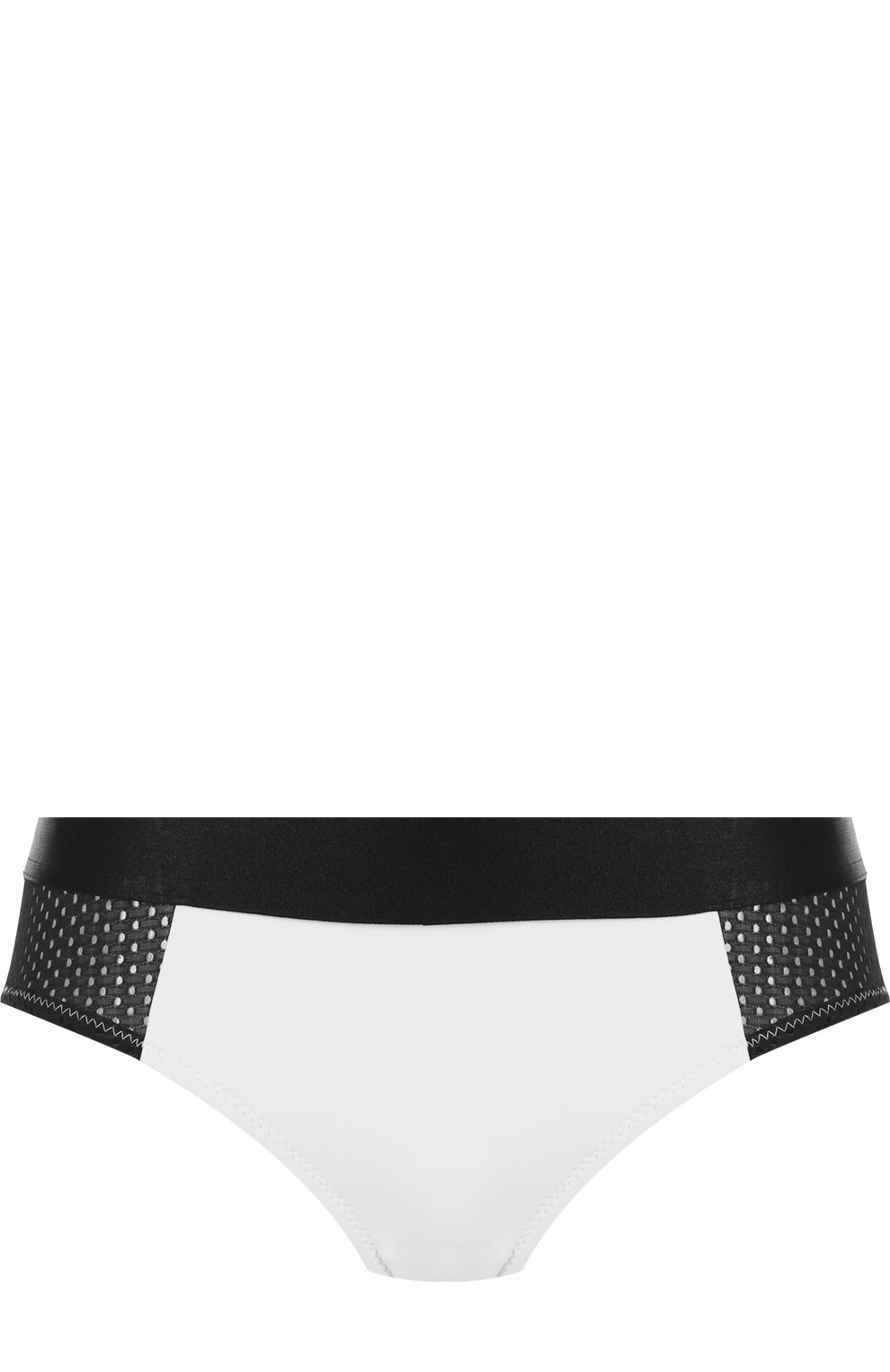 Плавки-бикини с перфорацией CALVIN KLEIN белого цвета по цене 7180 руб., арт. KW0KW00055, фото 1 Плавки-бикини с перфорацией CALVIN KLEIN, арт. KW0KW00055, фото 1