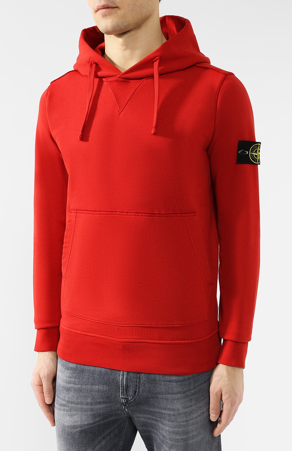 Хлопковое худи STONE ISLAND, арт. 701562851, фото 3