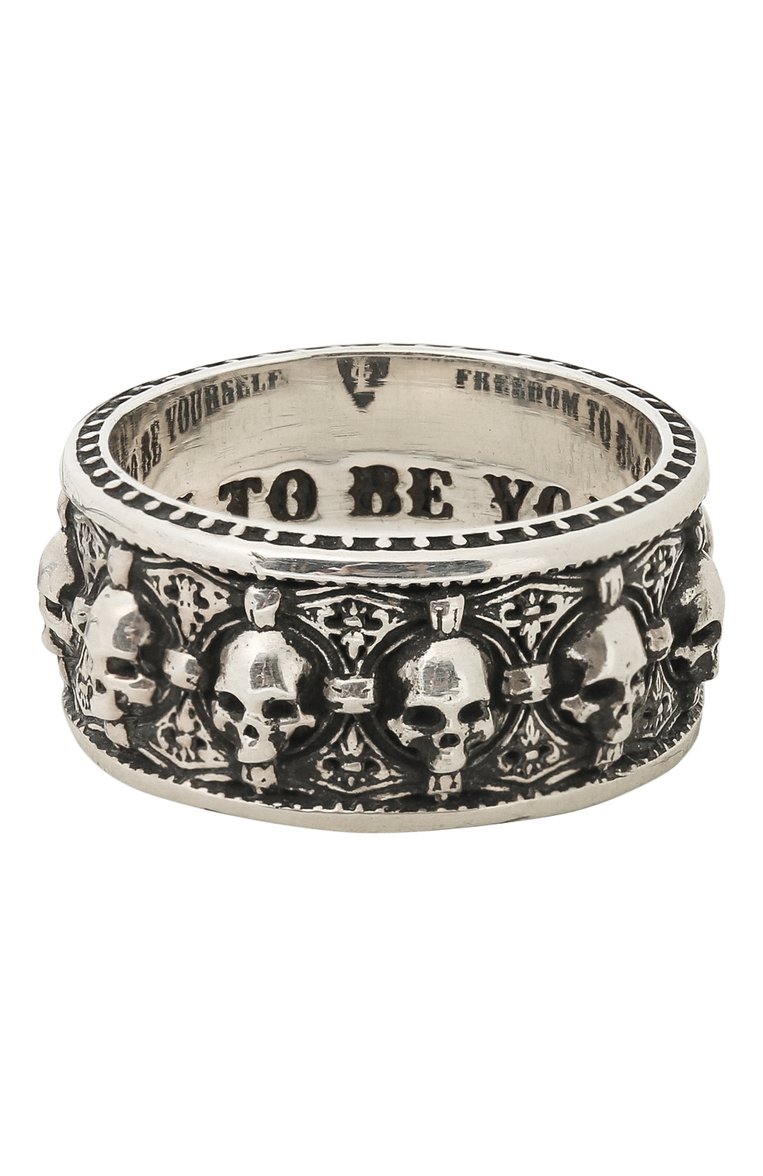 Мужское серебряное кольцо jolly roger GL JEWELRY серебряного цвета, арт. M700004-S97-01 | Фото 3 (Региональные ограничения белый список (Axapta Mercury): Не проставлено; Нос: Не проставлено)