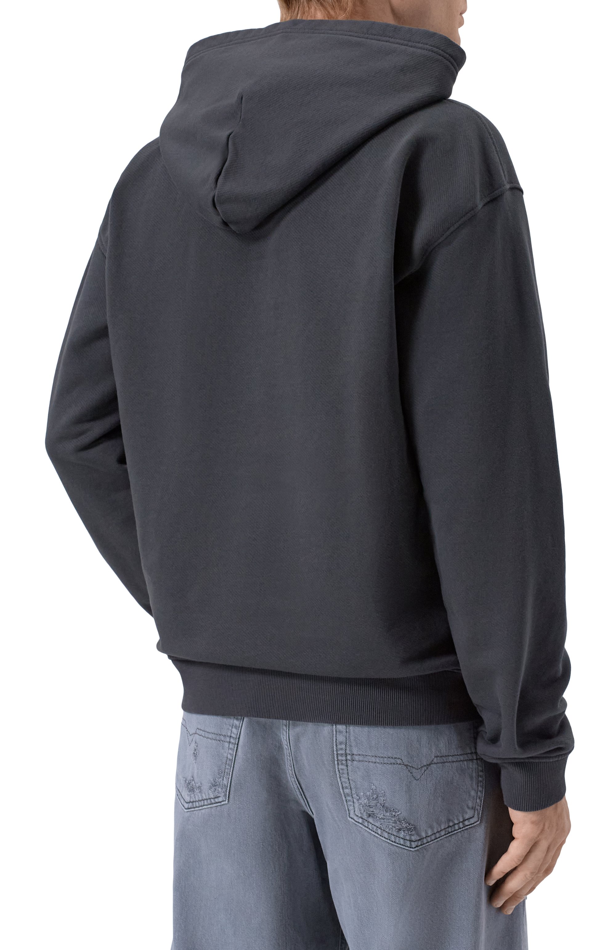 Хлопковое худи DIESEL, арт. A21029/0JMBI, фото 4