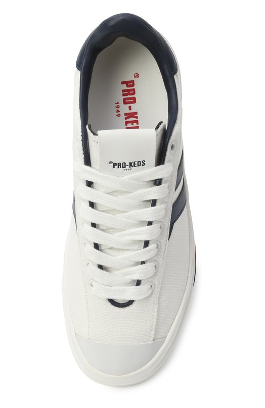 Текстильные кеды Court Ace Pro-Keds 1949 C0URT ACE/CANVAS & LEATHER Белый  C0URT ACE/CANVAS & LEATHER Фото 6