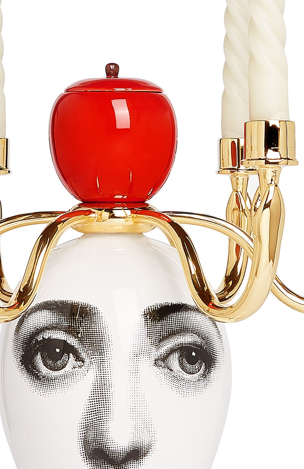 Подсвечник sul tardi peccato originale FORNASETTI белого цвета по цене 267000 руб., арт. FPC044Z-FP, фото 3 Подсвечник sul tardi peccato originale FORNASETTI, арт. FPC044Z-FP, фото 3