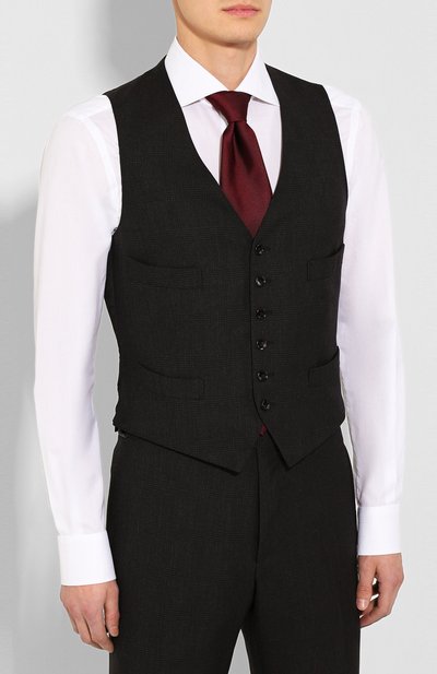 Шерстяной костюм-тройка TOM FORD, арт. 616R14/31AL41, фото 4