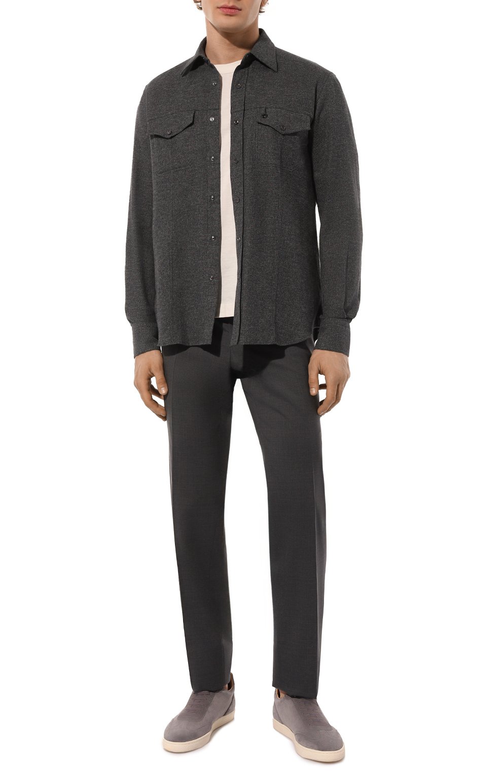 Хлопковая рубашка STEFANO RICCI, арт. MC007067/TB2601, фото 2