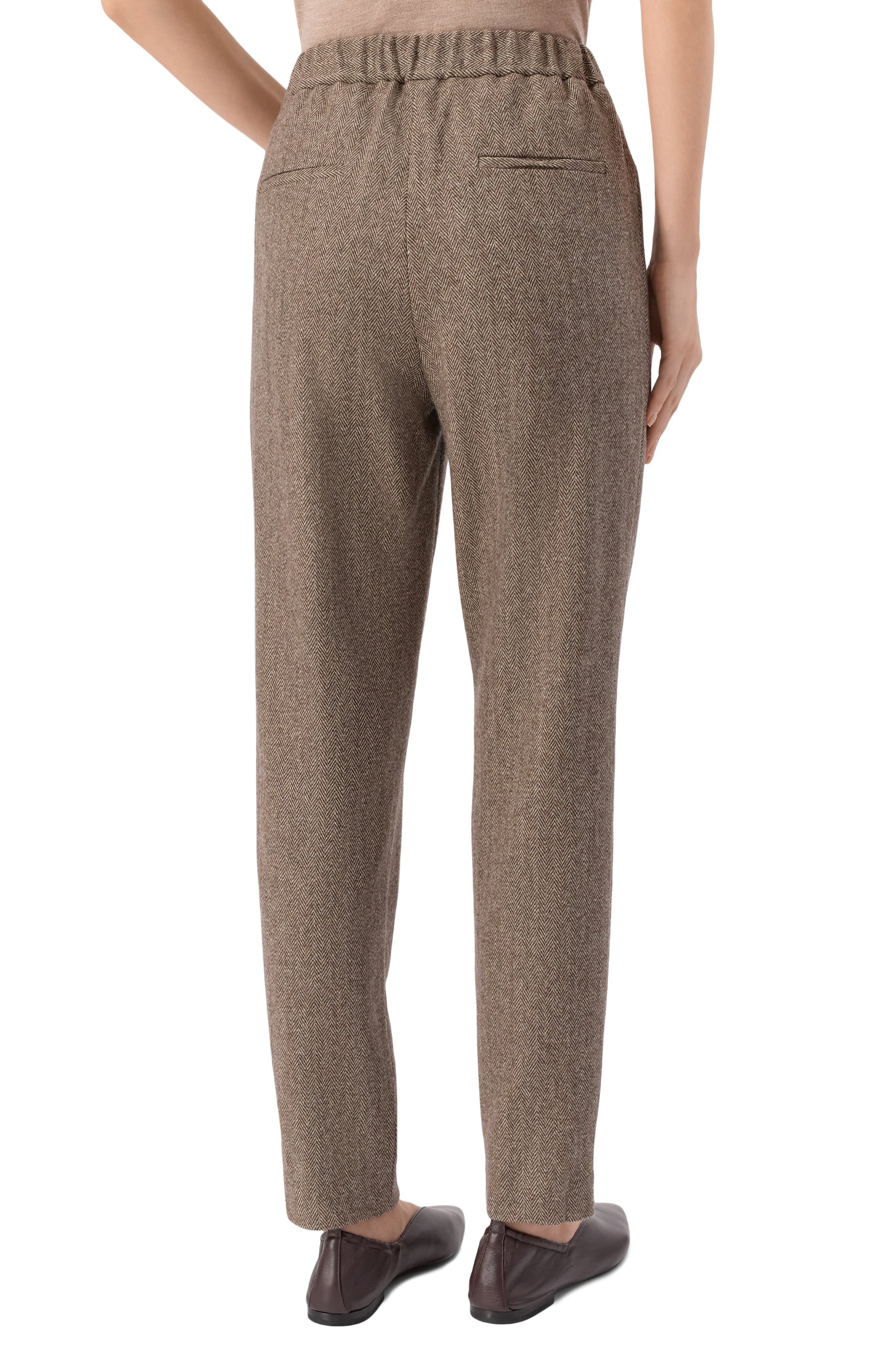 Шерстяные брюки ANTONELLI FIRENZE, арт. P8146/897C, фото 4