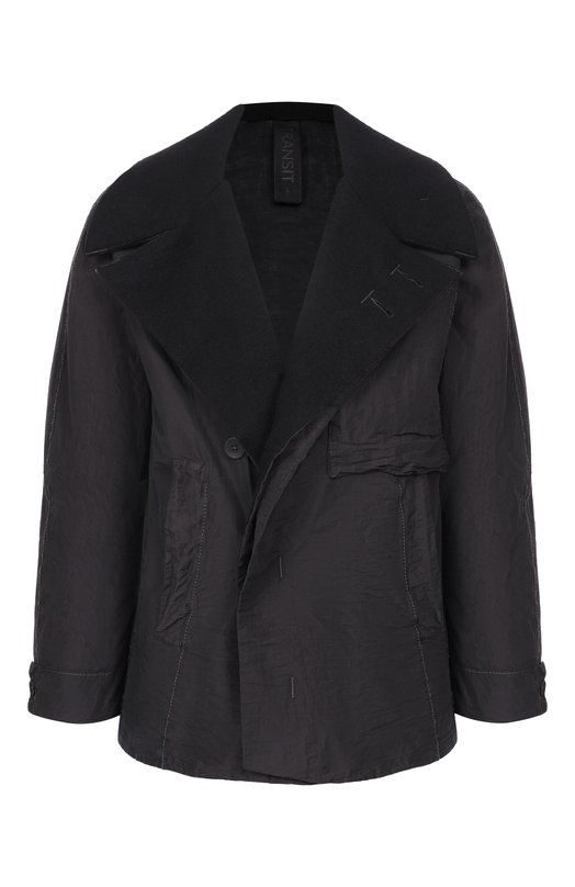 Куртка из хлопка и шерсти Transit CFUTRB0241 Серый CFUTRB0241