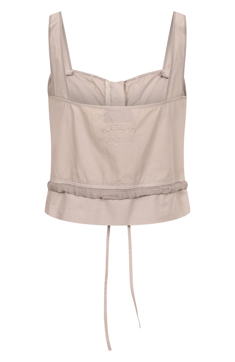 Хлопковый топ ICEBERG, арт. T021/0032, фото 2