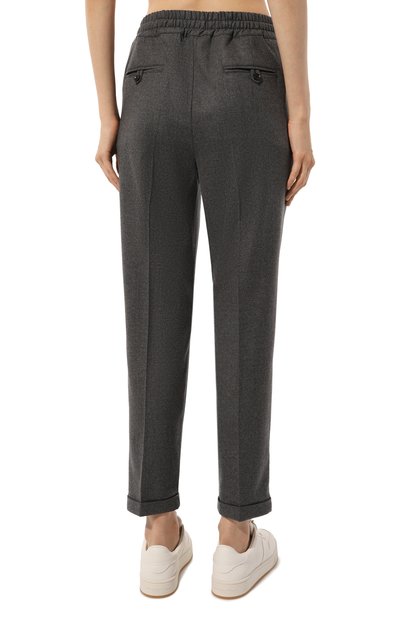 Шерстяные брюки KITON, арт. D37102K0505E03, фото 4