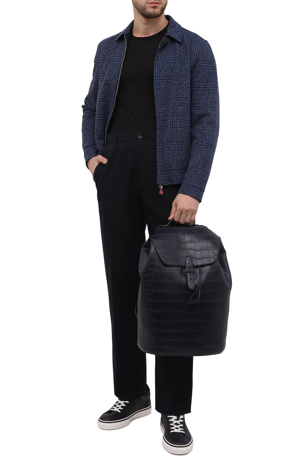 Рюкзак из кожи аллигатора BRIONI, арт. 0IW60L/P1716/AMIS, фото 3