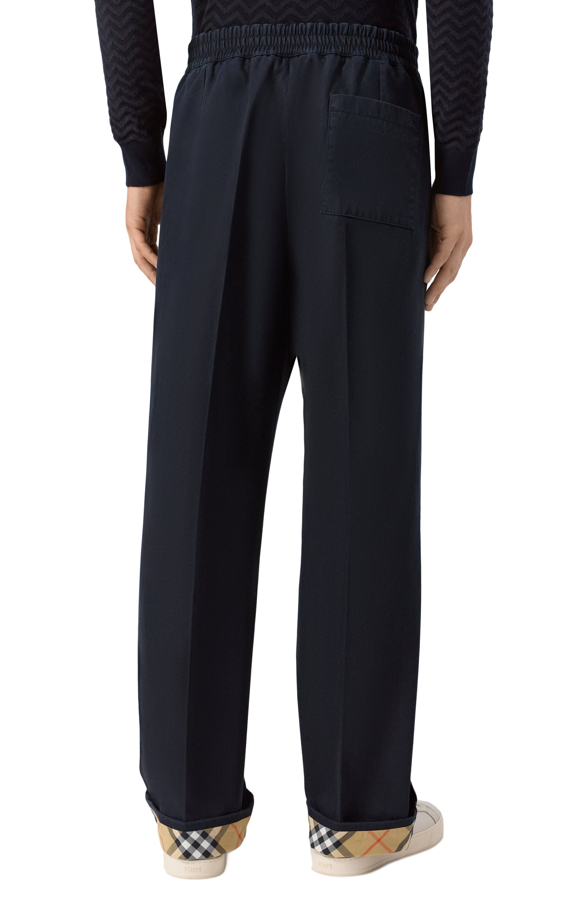 Хлопковые брюки BURBERRY, арт. 8110725, фото 4