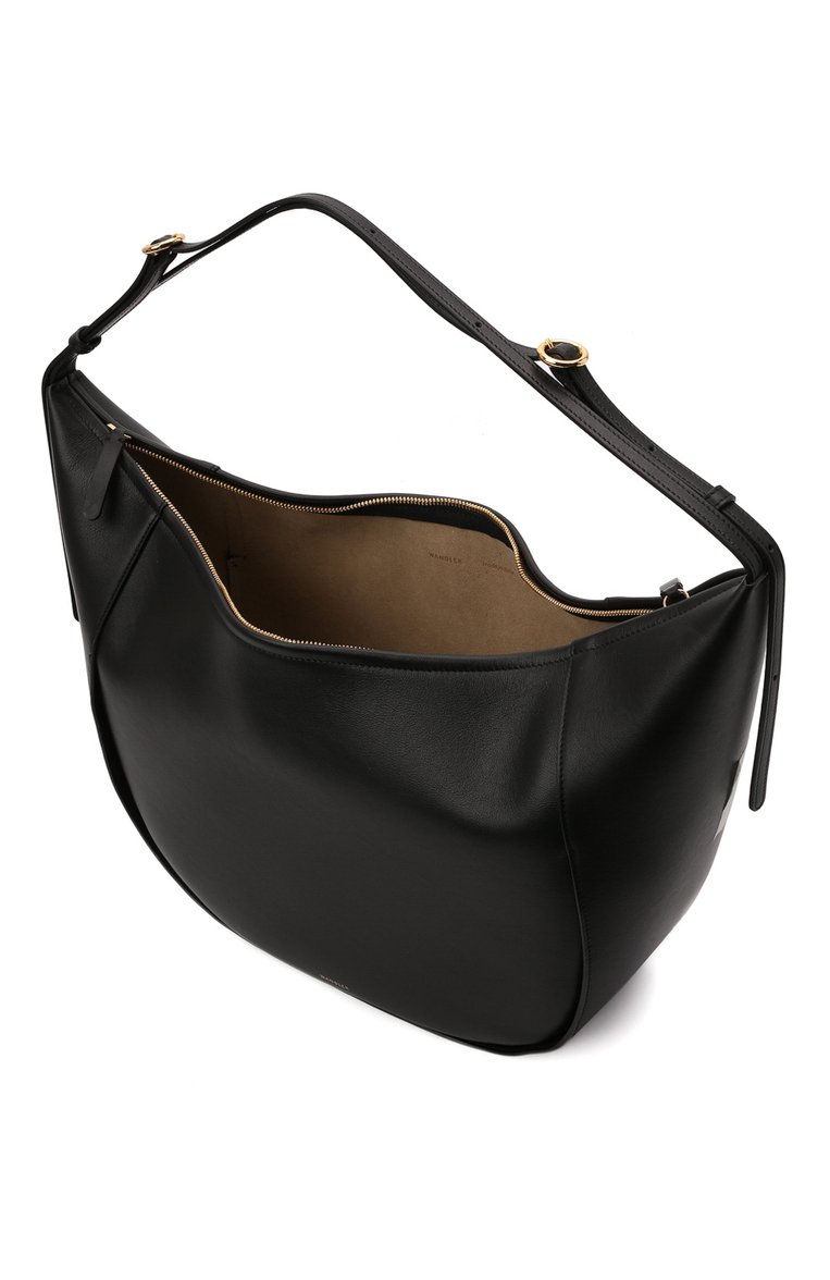 Женская сумка lois medium WANDLER черного цвета, арт. L0IS BAG | Фото 4 (Материал: Натуральная кожа; Размер: medium; Сумки-технические: Сумки top-handle)