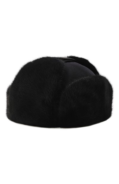 Мужская шапка с отделкой из норки ZILLI, арт. HC0001M0300VMIN00