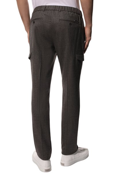 Шерстяные брюки-карго STEFANO RICCI, арт. M1T2400301/W0013M, фото 4