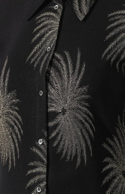 Блузка из вискозы VICTORIA, VICTORIA BECKHAM, арт. SHVV 143A PSS19 LUREX JACQUARD, фото 5