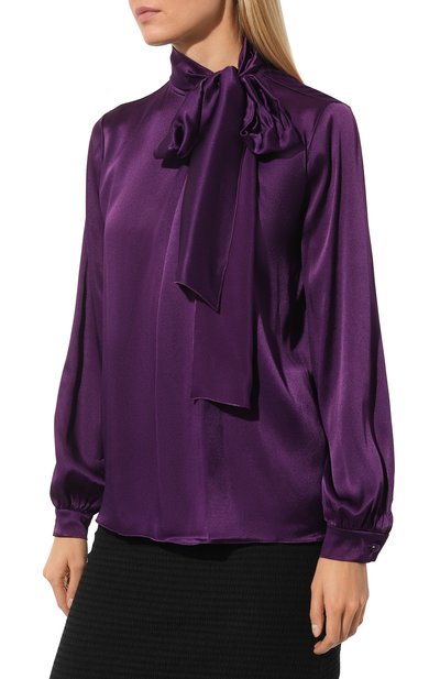 Атласная блузка ALBERTA FERRETTI, арт. 0219 6619, фото 3