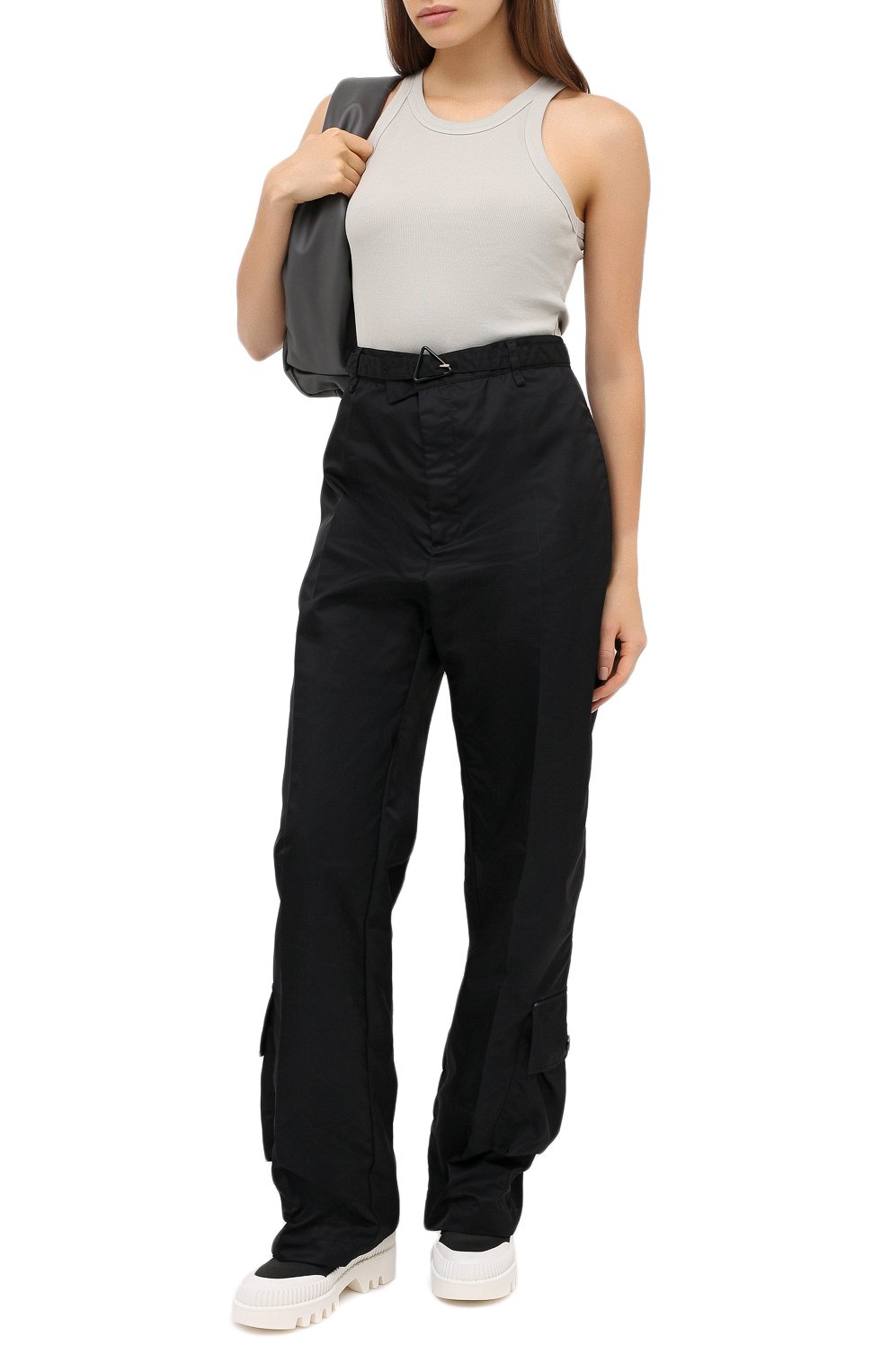 Хлопковая майка TOTEME, арт. ESPERA RIB TANK 203-437-772, фото 2