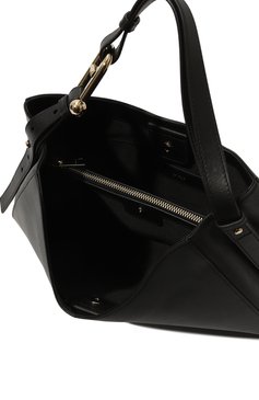 Женская сумка nuvola FURLA черного цвета, арт. WB01246/BX2045 | Фото 5 (Материал: Натуральная кожа; Материал сплава: Проставлено; Драгоценные камни: Проставлено; Р�азмер: large)