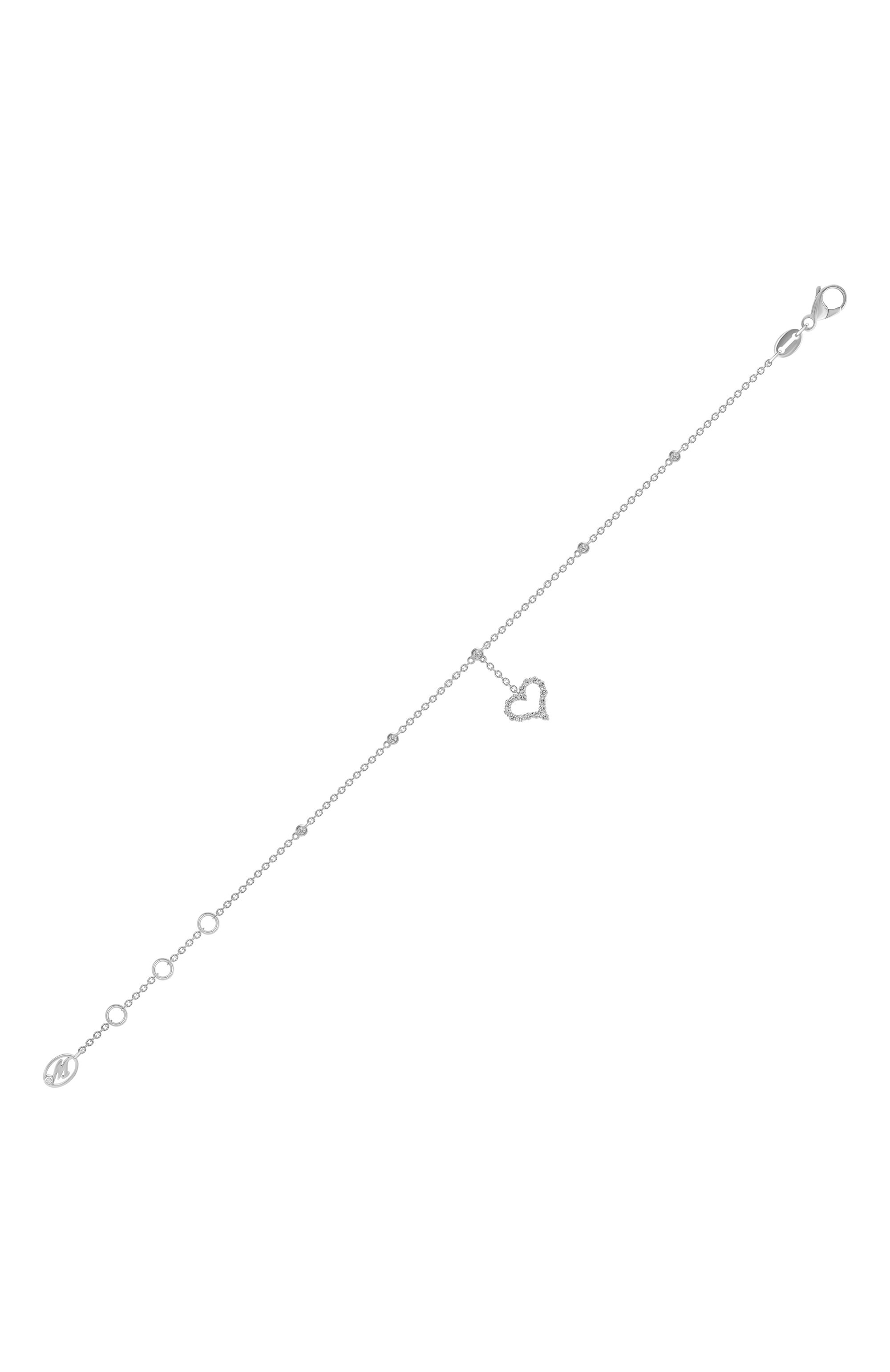 Браслет на ногу MERCURY, арт. MB29679/WG/HR, фото 2