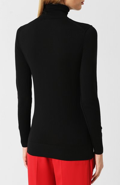 Однотонная шерстяная водолазка DOLCE & GABBANA, арт. FX295T/JAVIA, фото 4