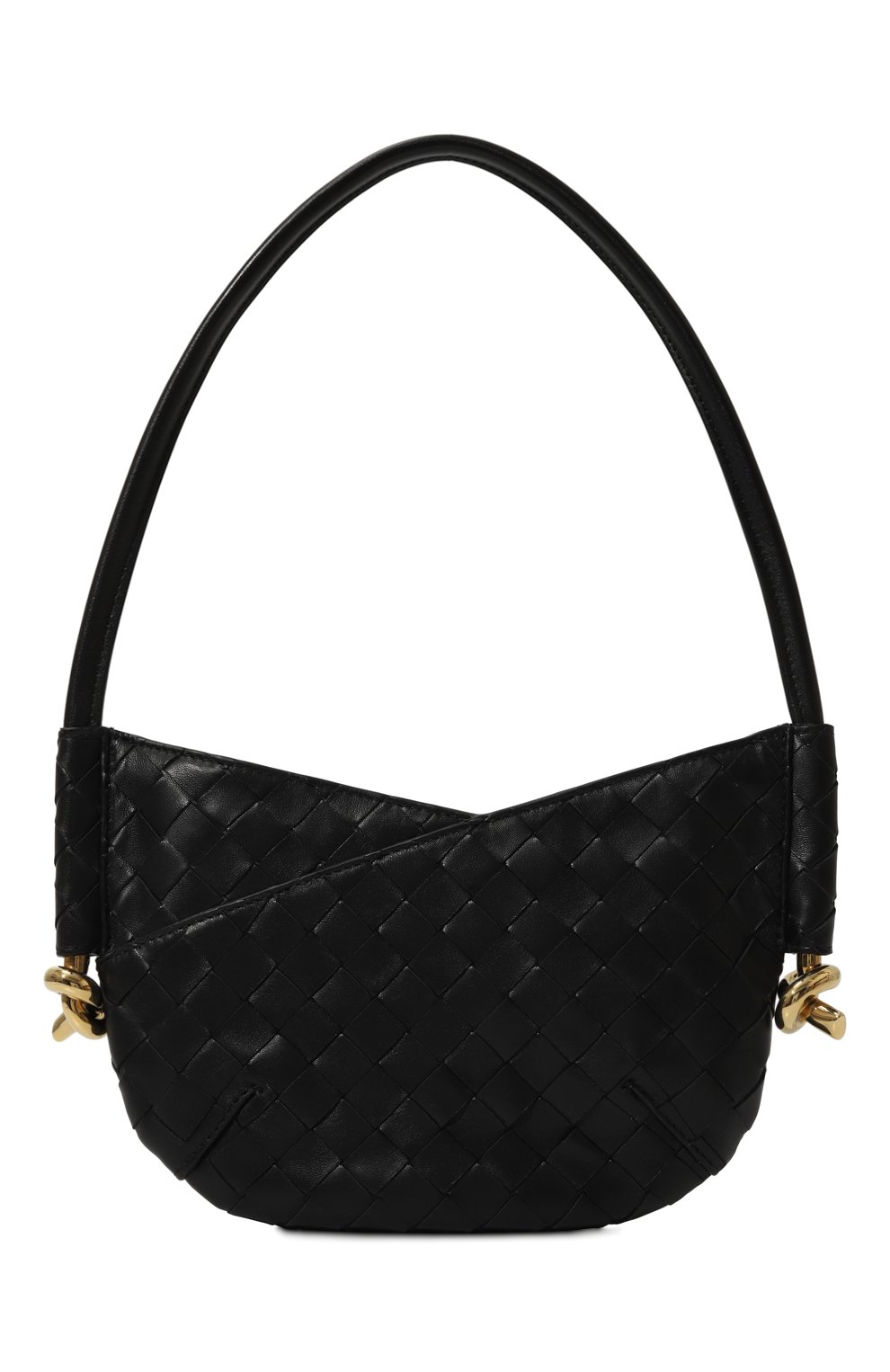 Сумка solstice mini BOTTEGA VENETA черного цвета по цене 291500 руб., арт. 796378/VCPP1, фото 6 Сумка solstice mini BOTTEGA VENETA, арт. 796378/VCPP1, фото 6