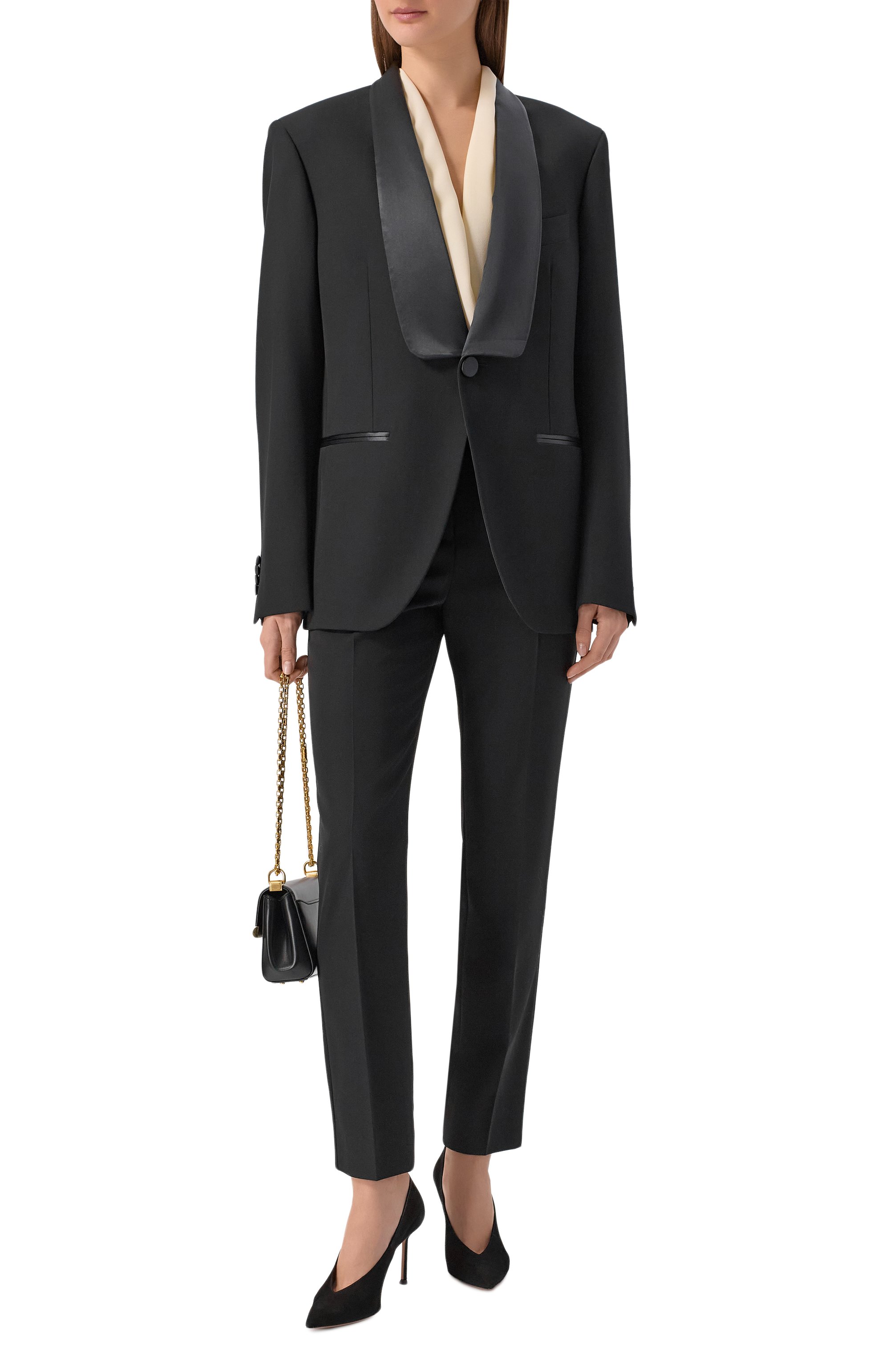 Замшевые туфли voltaire 85 AQUAZZURA черного цвета по цене 99100 руб., арт. VTRMIDP0-SUE-000, фото 3 Замшевые туфли voltaire 85 AQUAZZURA, арт. VTRMIDP0-SUE-000, фото 3