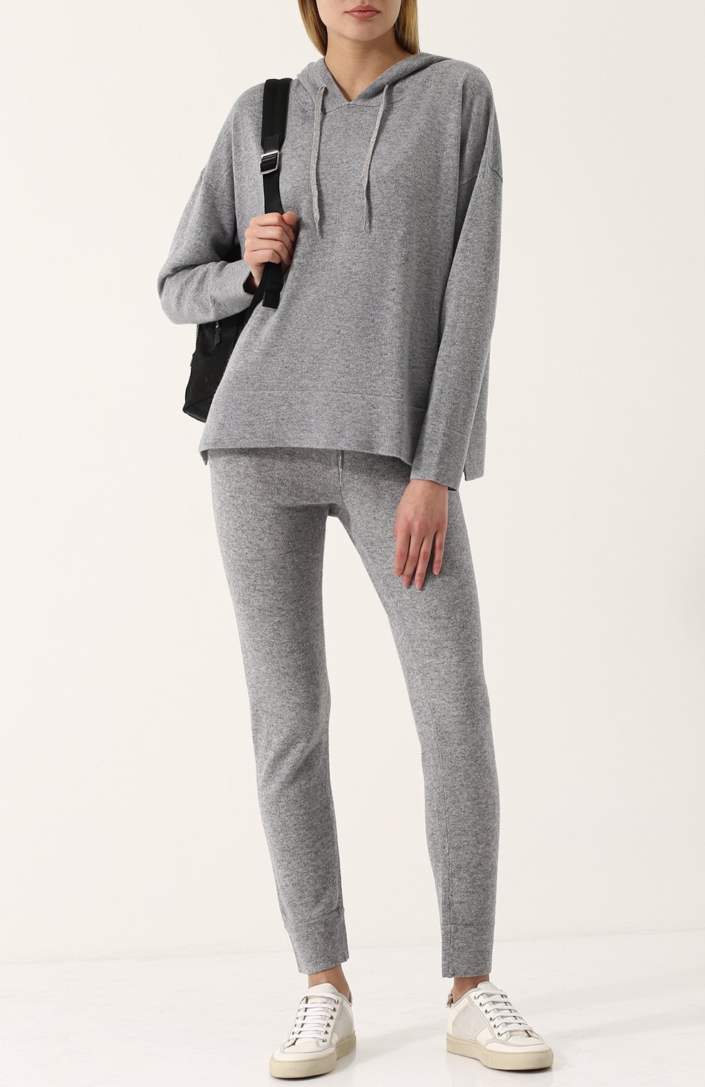 Однотонная вязаная толстовка с капюшоном FTC, арт. 706-0130, фото 2