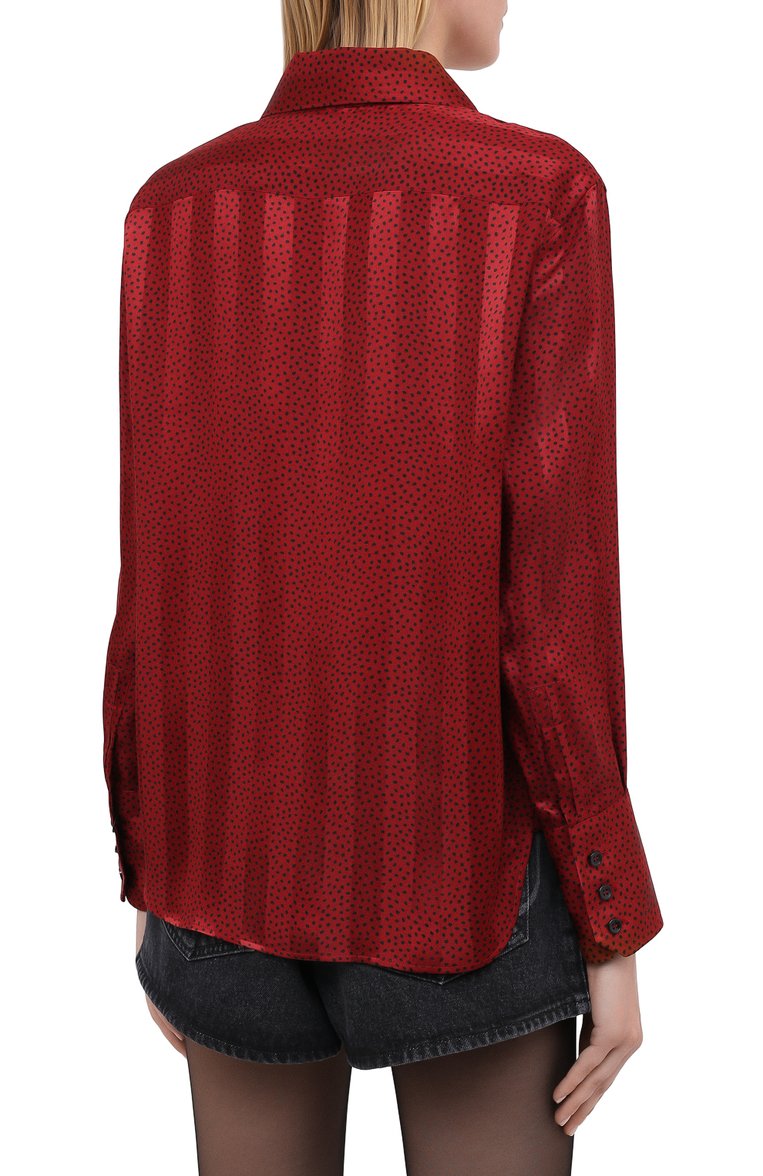 Шелковая рубашка SAINT LAURENT, арт. 626928/Y3B27, фото 1