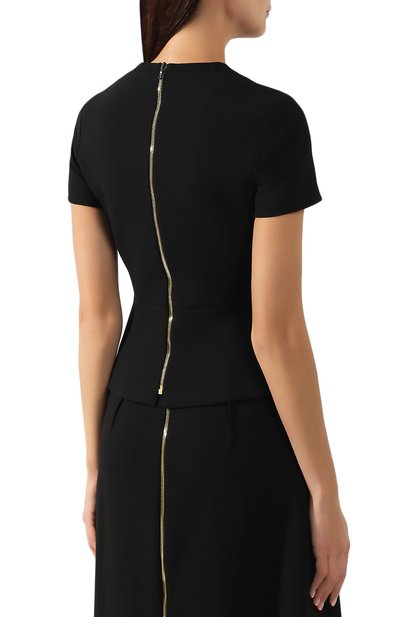 Топ ROLAND MOURET черного цвета по цене 67600 руб., арт. PW19/S0688/F2196, фото 4 Топ ROLAND MOURET, арт. PW19/S0688/F2196, фото 4