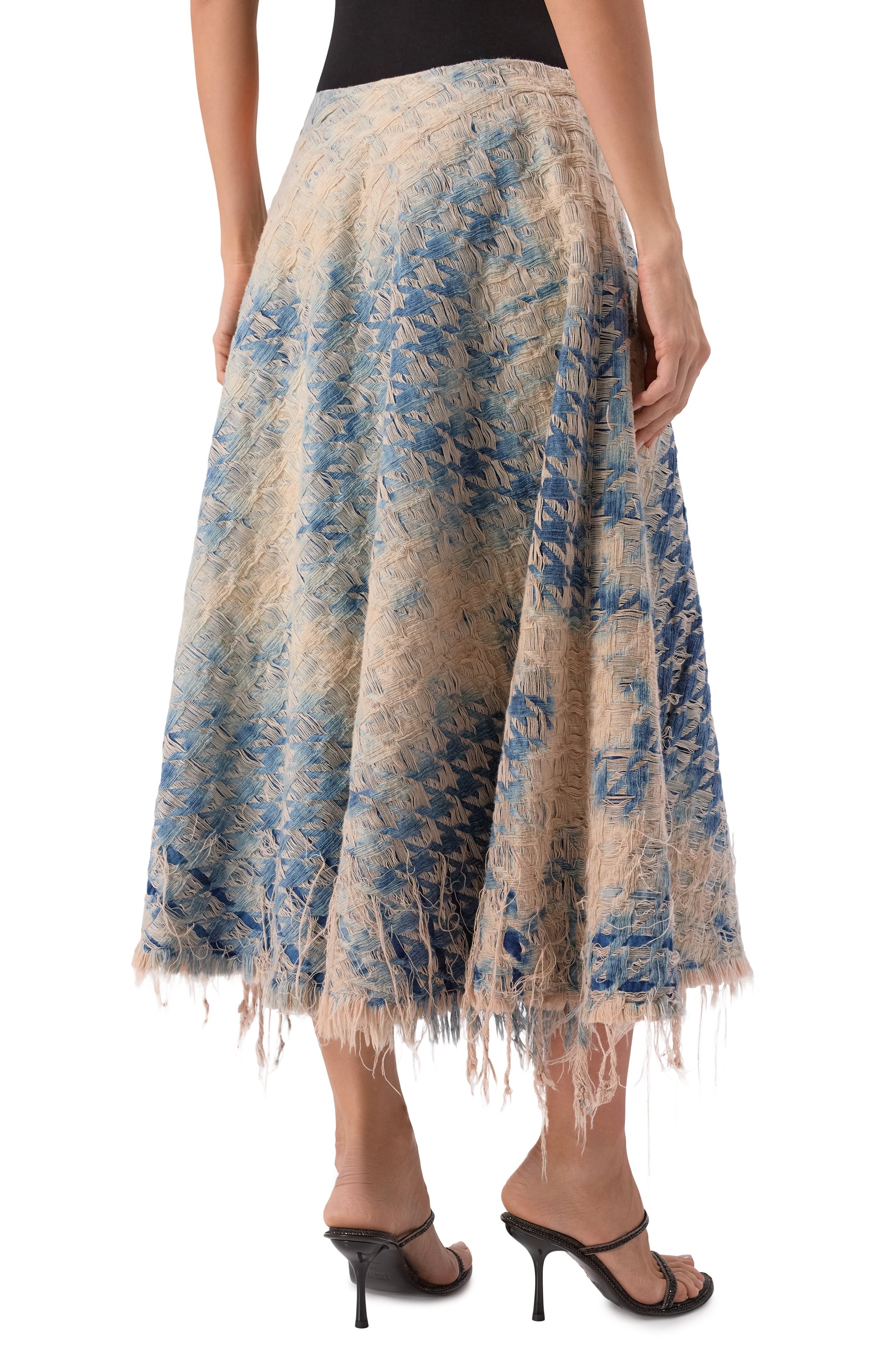 Хлопковая юбка DIESEL, арт. A20669/0CEBI, фото 4