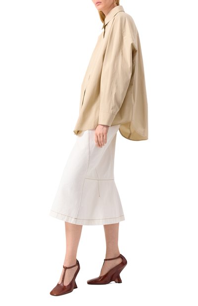 Хлопковая рубашка DRIES VAN NOTEN, арт. 242-010701-9244, фото 2